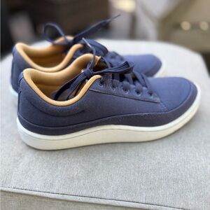 Allbirds Canvas Pacers Shoes Women’s 6 Blue White Lace Up Comfort Sneakers